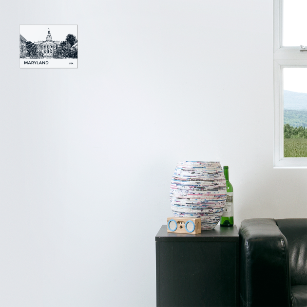 Maryland State USA by Lakeric